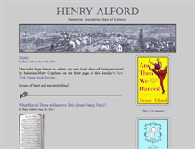 Tablet Screenshot of henryalford.com
